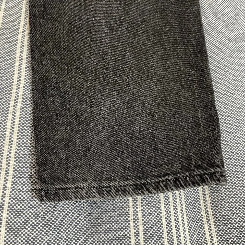 Vintage Y2K Wrangler Faded Black Jeans Mens 36x30 Relaxed Fit Straight Leg